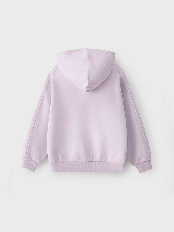 Толстовка трикотажная на молнии LEOKID Holly Misty Lilac