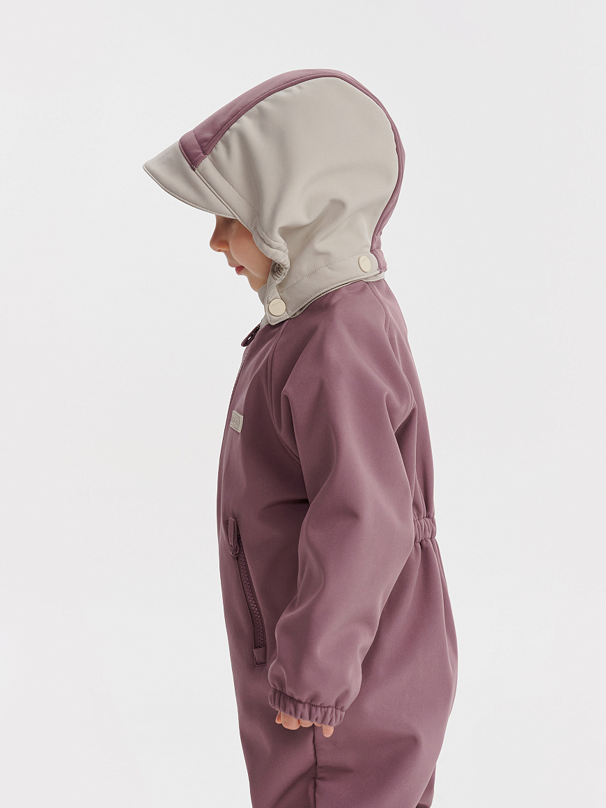 Комбинезон демисезонный Softshell Lilo Grape shake