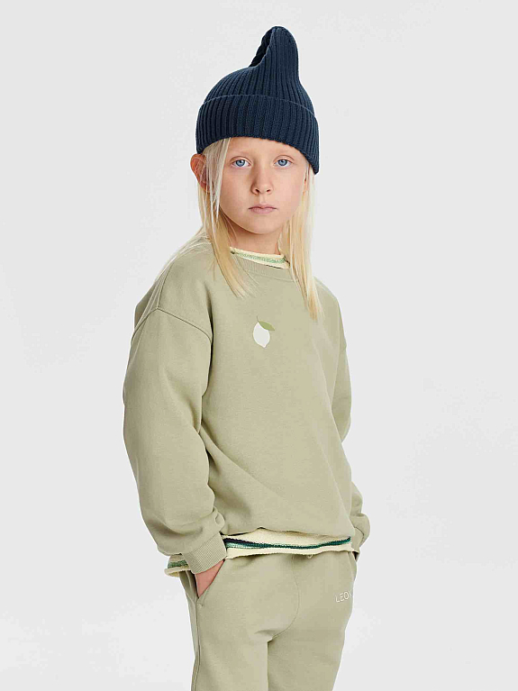 Трикотажный свитшот Leokid Ozzie Moss Gray