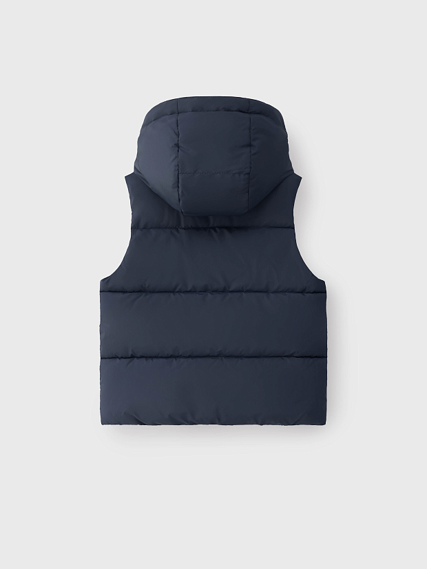 Жилет с капюшоном Leokid Stevie Navy Blue