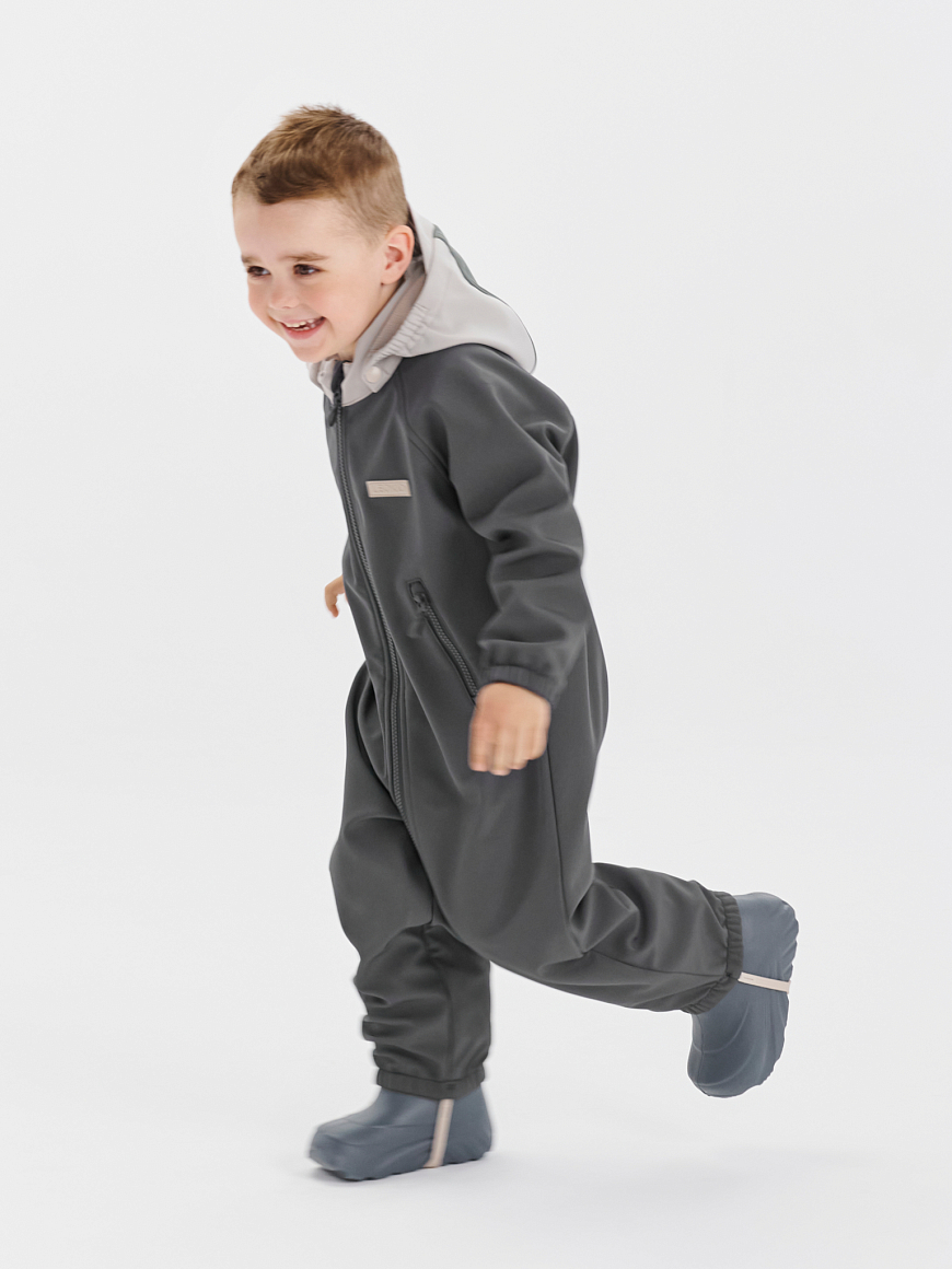 Комбинезон демисезонный Softshell Lilo Asphalt