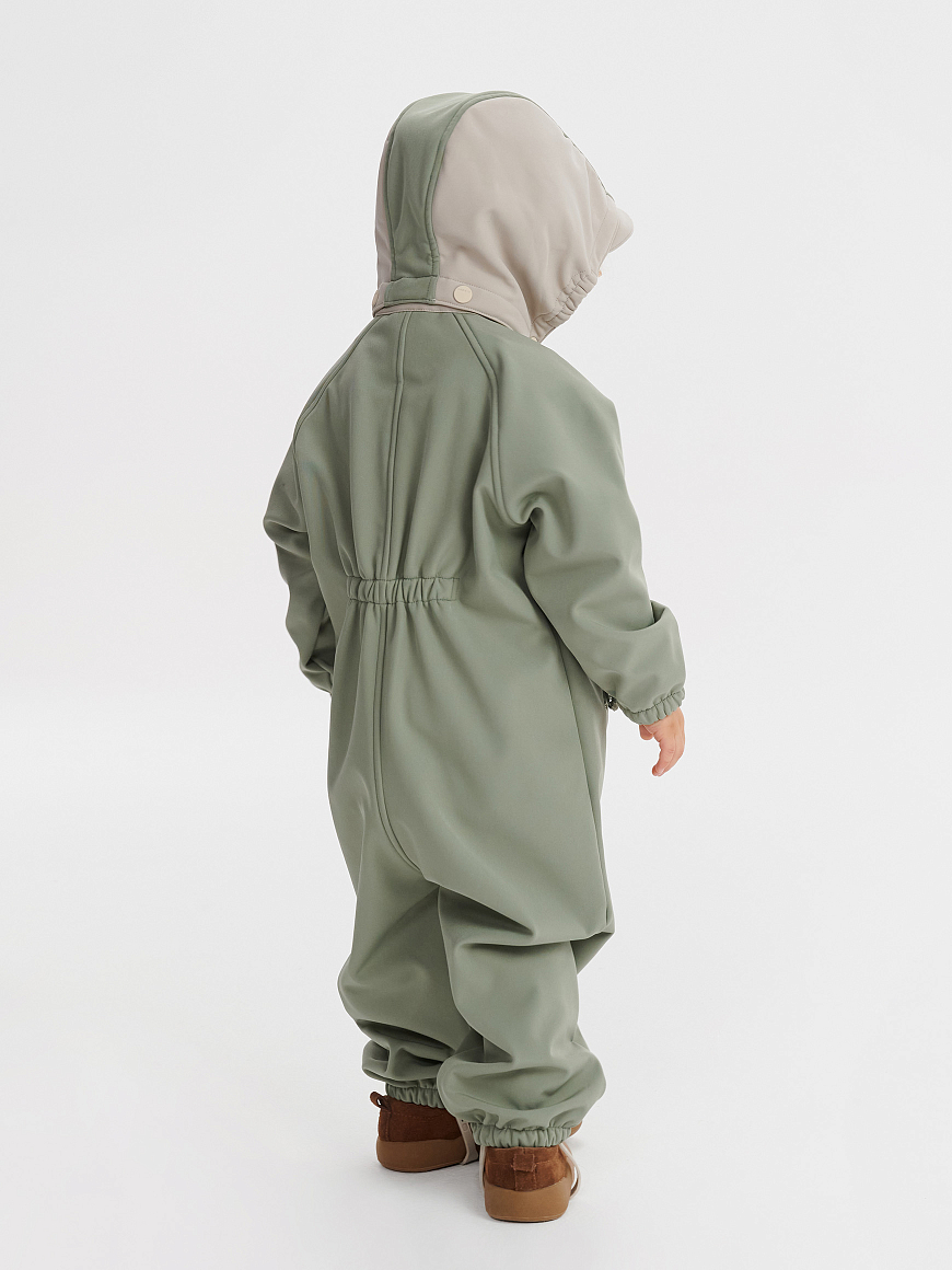 Комбинезон демисезонный Softshell Lilo Moss Gray