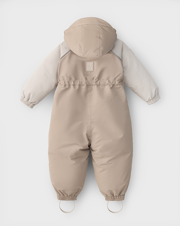 Комбинезон утепленный Leokid Color block Cashew