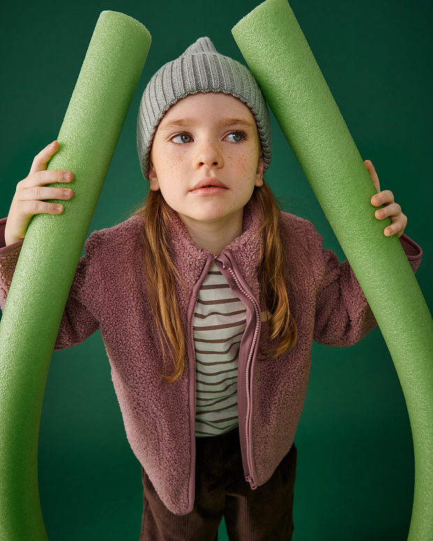 Вязаная шапка Leokid Beanie Ash Gray