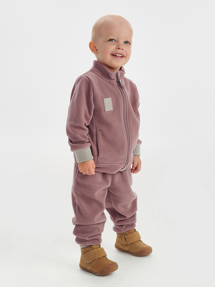 Брюки флисовые Lotte Wood Pink