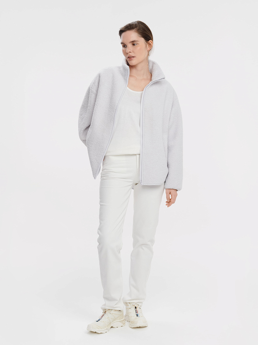 Куртка женская флисовая Oona Nimbus gray