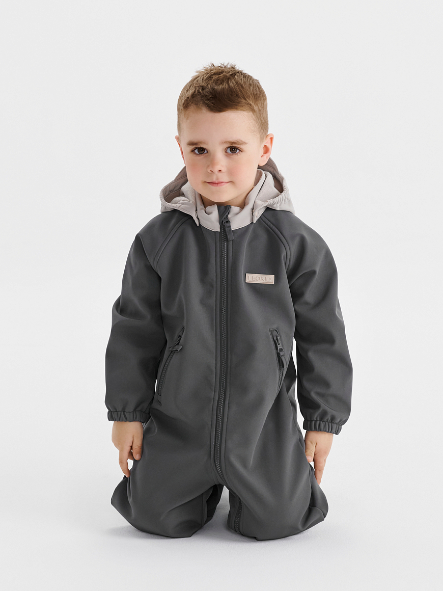Комбинезон демисезонный Softshell Lilo Asphalt