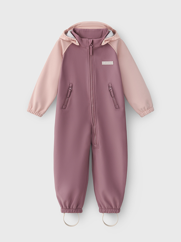 Комбинезон Leokid Softshell Lilo Plum Pink