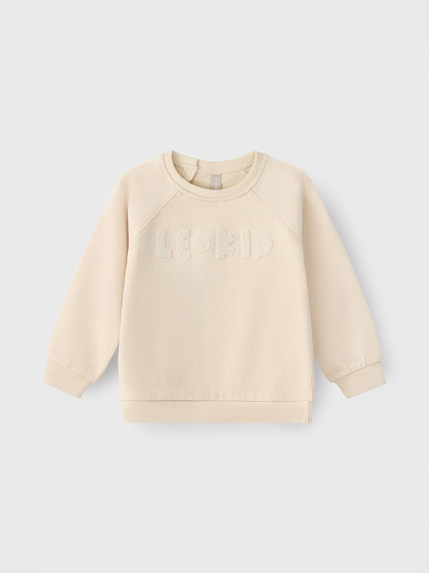 Свитшот трикотажный Leokid Etain White Swan