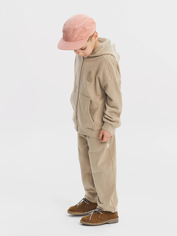 Брюки трикотажные детские LEOKID Elan Brown Safari