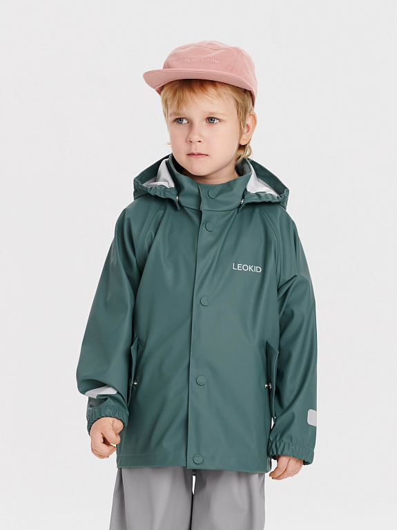 Непромокаемая куртка Leokid Leaf Ivy Green