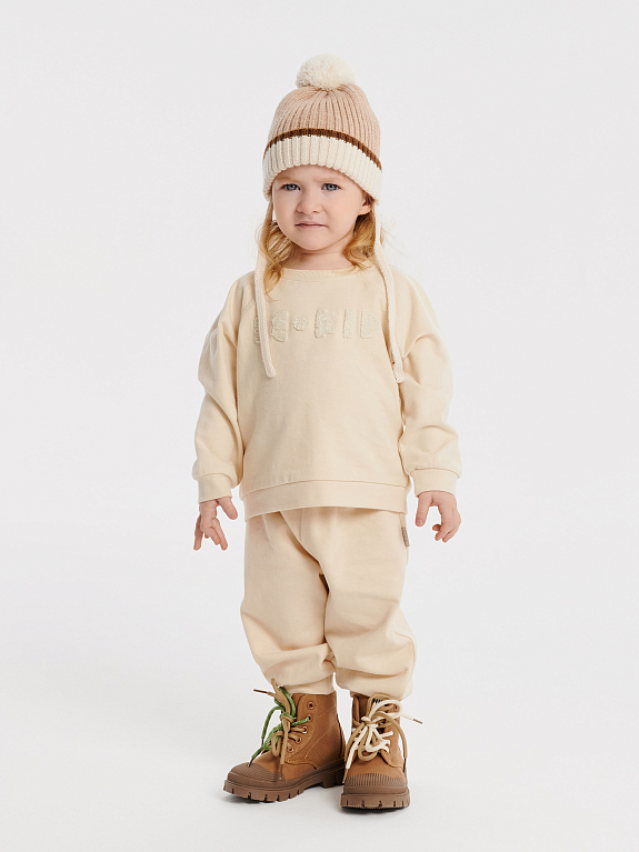 Свитшот трикотажный Leokid Etain White Swan