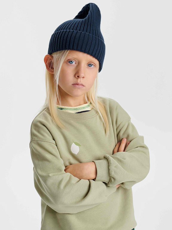 Трикотажный свитшот Leokid Ozzie Moss Gray