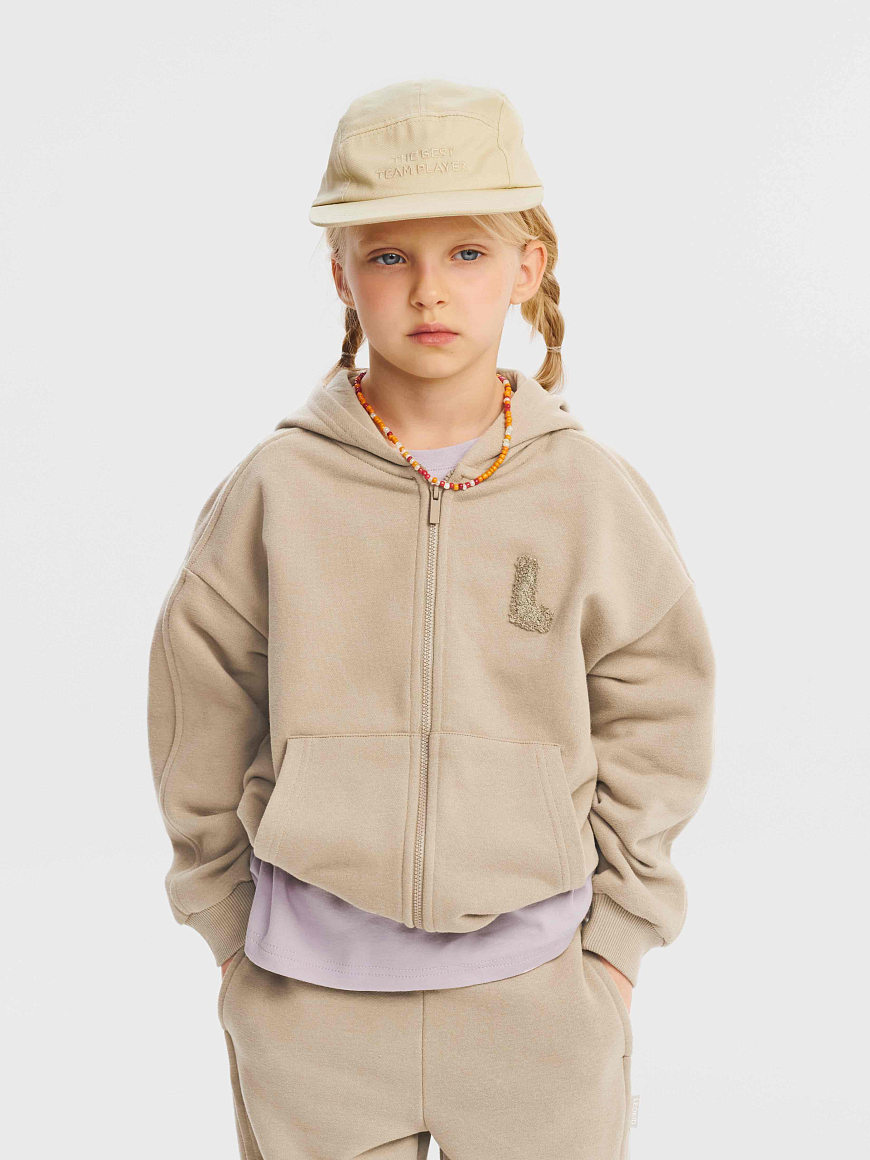 Флисовый джемпер Leokid Lotte Marshmallow