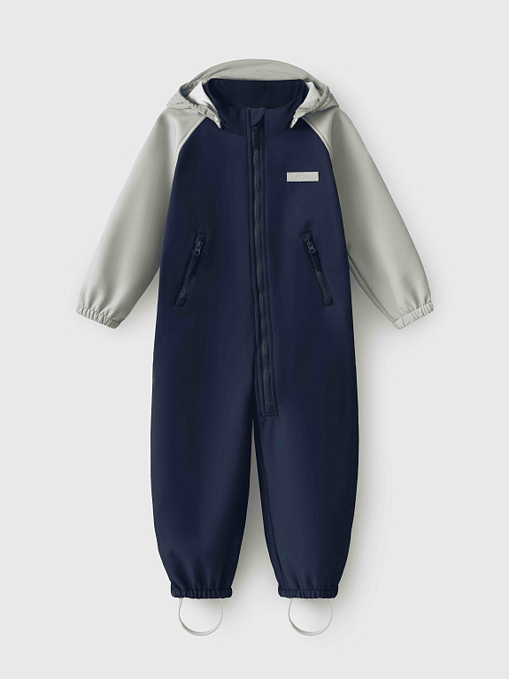 Комбинезон Leokid Softshell Lilo Navy Blue