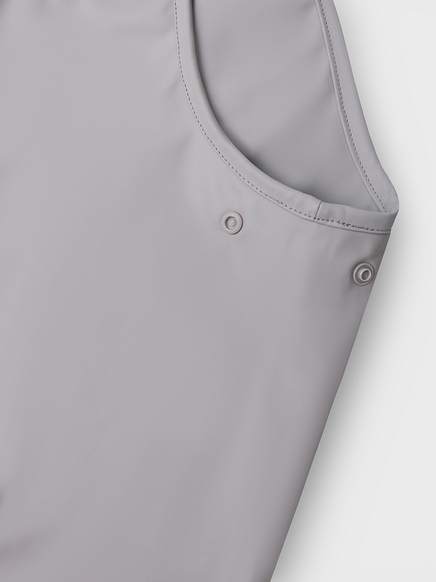 Детский непромокаемый полукомбинезон Leokid Leaf Ash Gray