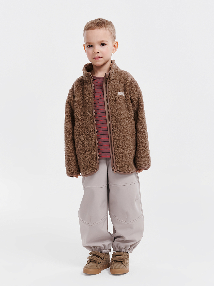 Куртка Leokid Theo Milk chocolate