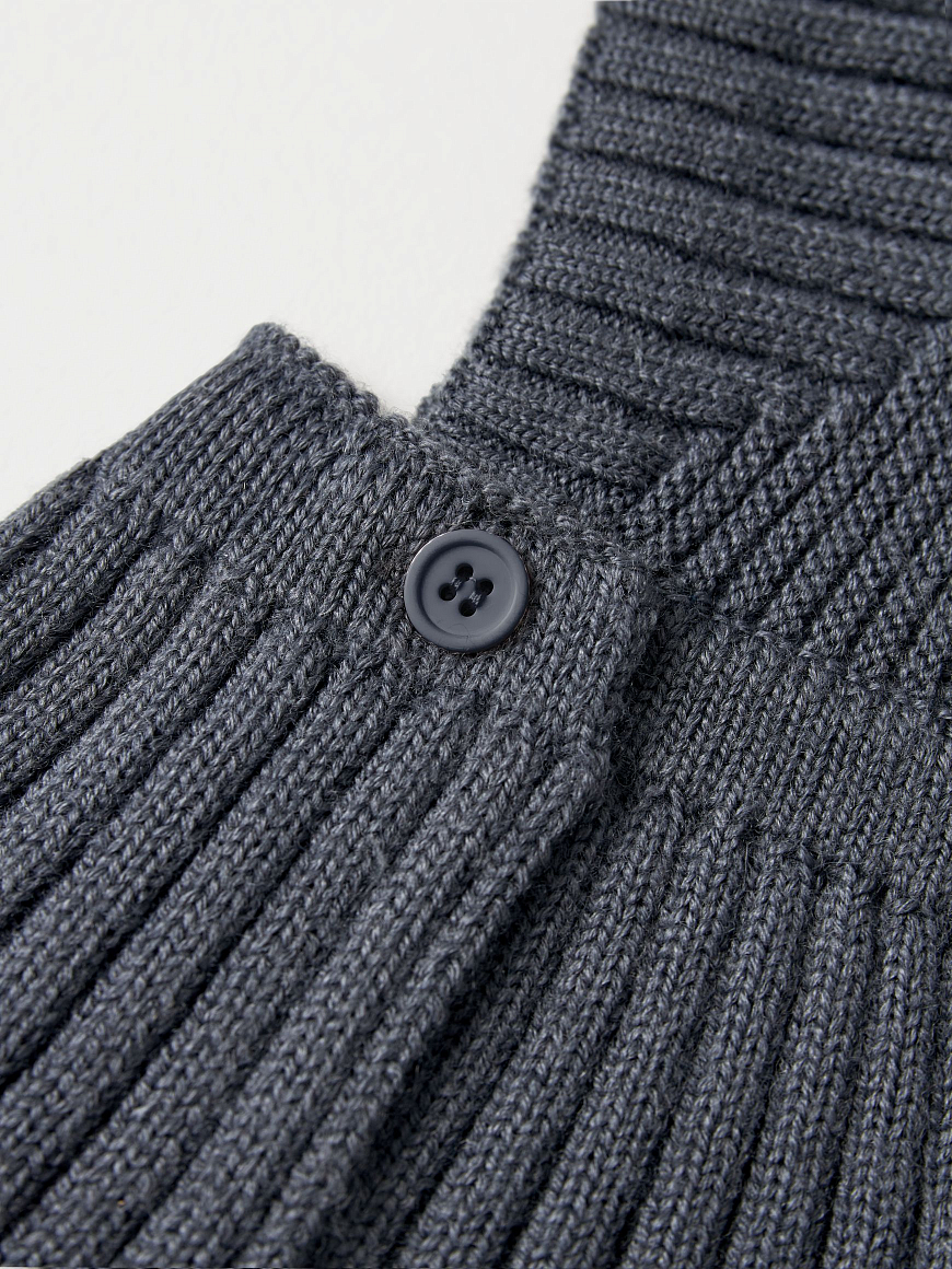 Шапка вязаная Woolwood Deep Gray