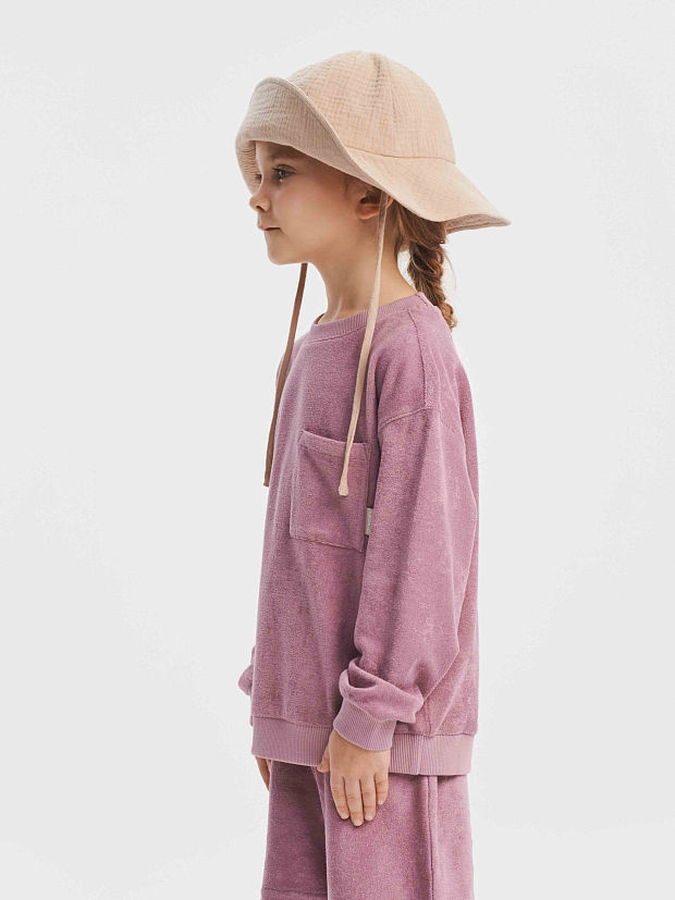Cвитшот трикотажный LEOKID Donny Plum Pink
