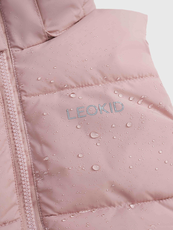 Жилет с капюшоном Leokid Stevie Pink Bloom