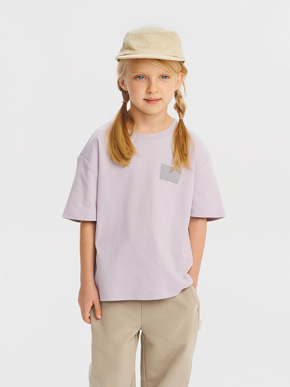 Футболка детская LEOKID Willow Misty Lilac