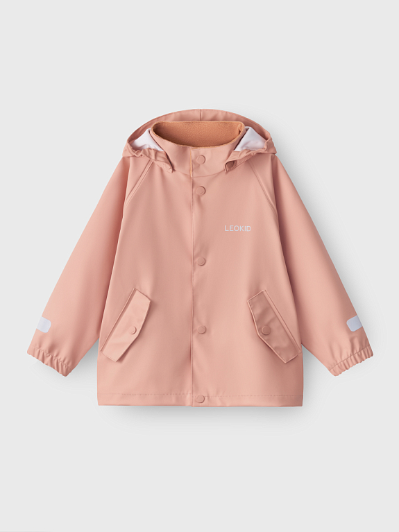 Непромокаемая куртка Leokid Leaf Pink Apricot