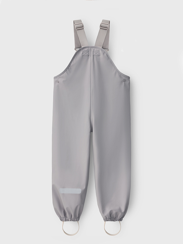 Детский непромокаемый полукомбинезон Leokid Leaf Ash Gray