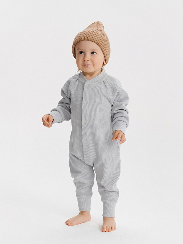 Комбинезон трикотажный Leokid Moty Oyster gray