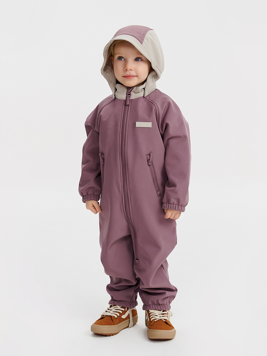 Комбинезон демисезонный Softshell Lilo Grape shake