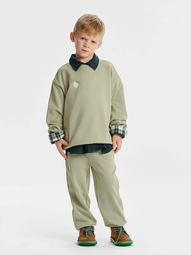 Трикотажные брюки Leokid Nicky Moss Gray