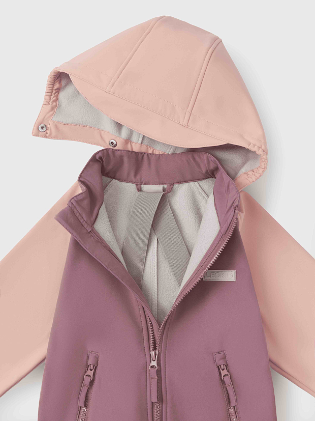 Комбинезон Leokid Softshell Lilo Plum Pink